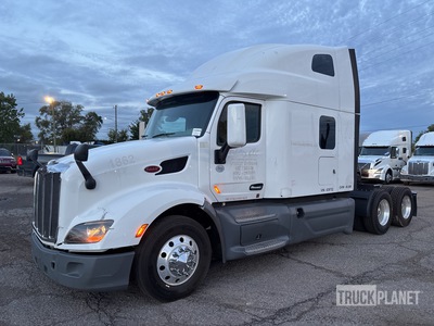 2020 Peterbilt 579 6x4 Ciągnik siodłowy T/A z kabiną sypialną