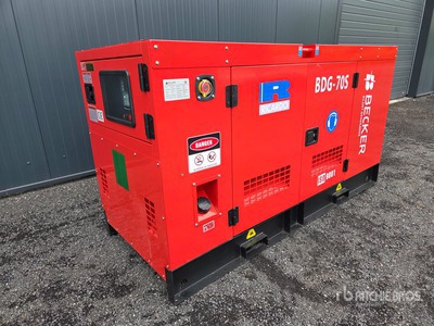 2026 Becker BDG-70S 56KW/70KVA مولد (Unused)