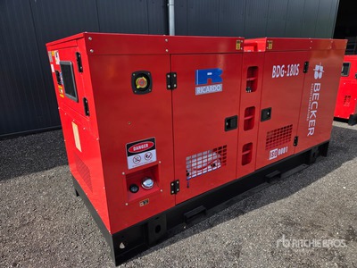 2026 Becker BDG-180S 144KW/180KVA Generator Set (Unused)
