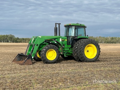 1989 John Deere 4755 2WD tractor