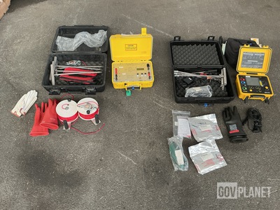 (1) PPM R1L-C Ground Resistance Tester & (1) Chauvin Arnox 6470-B Ground Tester