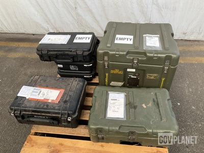(6) Assorted Storage Cases