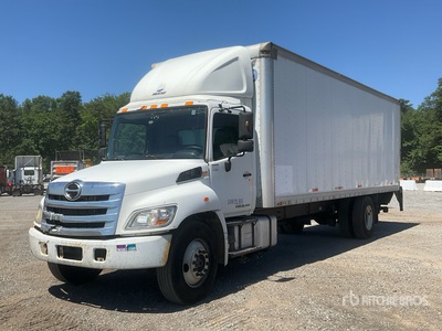 2017 Hino 268 4x2 Van Truck