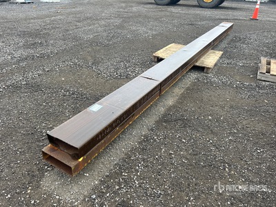 Quantity of (2) 12 in 21 ft 6 in Bundle of Steel Tubing