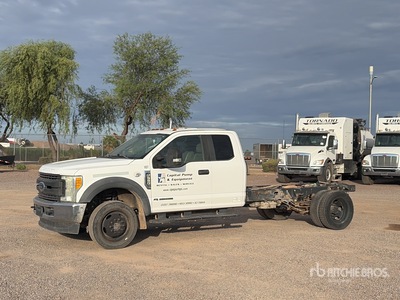 2017 Ford F-550 4x4 Extended Cab Cab & Chassis