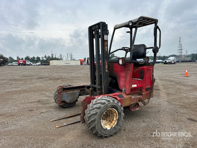 2008 Moffett M50 5000 lb 3x3 Truck Mounted Forklift
