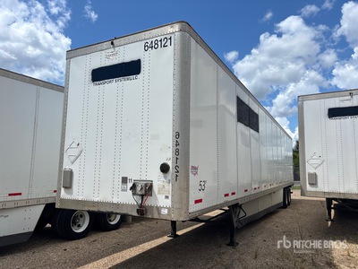 2017 Wabash DVCVHPC 53 ft x 102 in T/A Van Trailer