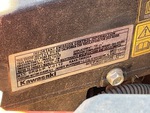 Engine with Emission Label