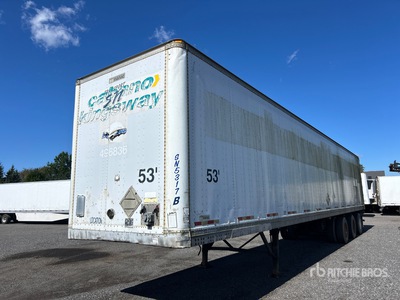1998 Manac 94353005 53 ft x 102 in Tri/A Van Trailer