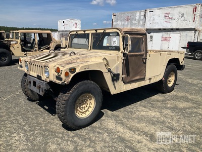 2001 AM General M1097A2 HMMWV 2 Door Soft Top w/Truck Body