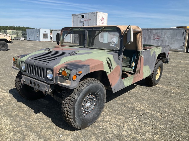 AM General M1097R1 HMMWV 2 Door Soft Top w/Truck Body