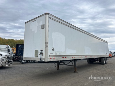 2009 Manac 53 ft x 102 in T/A Rimorchio furgonato