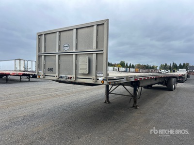 2012 MAC 48 ft T/A Flatbed Trailer