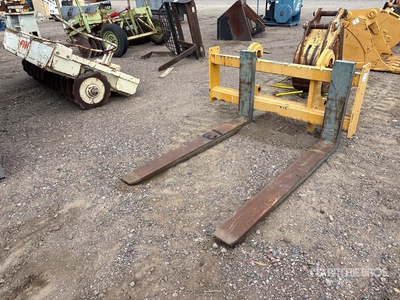 John Deere 60 in Fourches pour pelleteuses - Fits John Deere 524K-II, 710G, & 624K