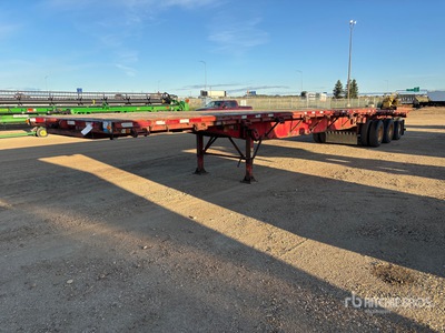 2006 Lode King 53 ft Tri/A Flatbed Trailer
