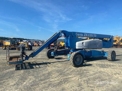 2017 Genie ZX-135/70 4WD Diesel Nacelle articulée