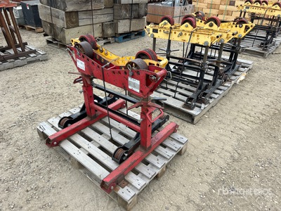 Quantity of (6) Pipe Rollers
