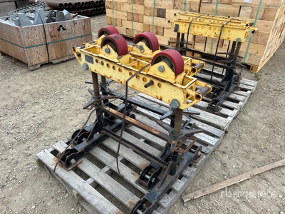 Quantity of (4) Pipe Rollers