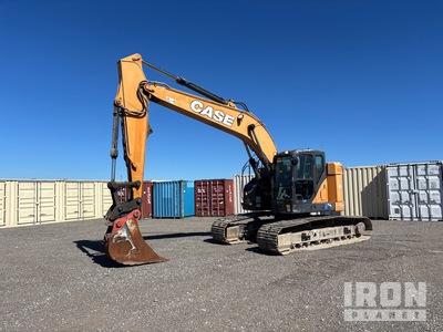 2019 Case CX245D LC Reduced Tail Swg Tracked Excavator