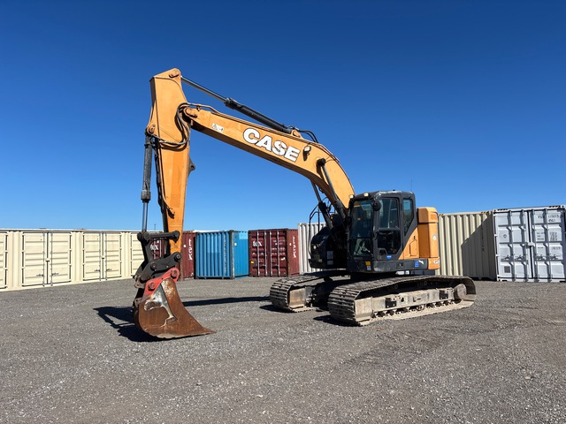 2019 Case CX245D SR LC Reduced Tail Swg Tracked Excavator