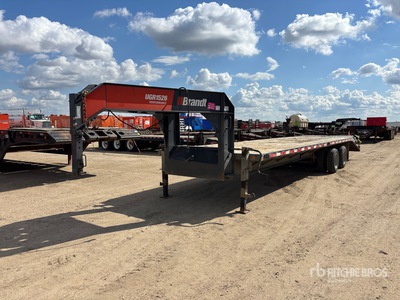 2020 Brandt 31 ft T/A Gooseneck トレーラー