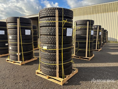 Quantity of (8) 11R22.5 Snow Traction Retreaded اطارات المواصلات (Unused)