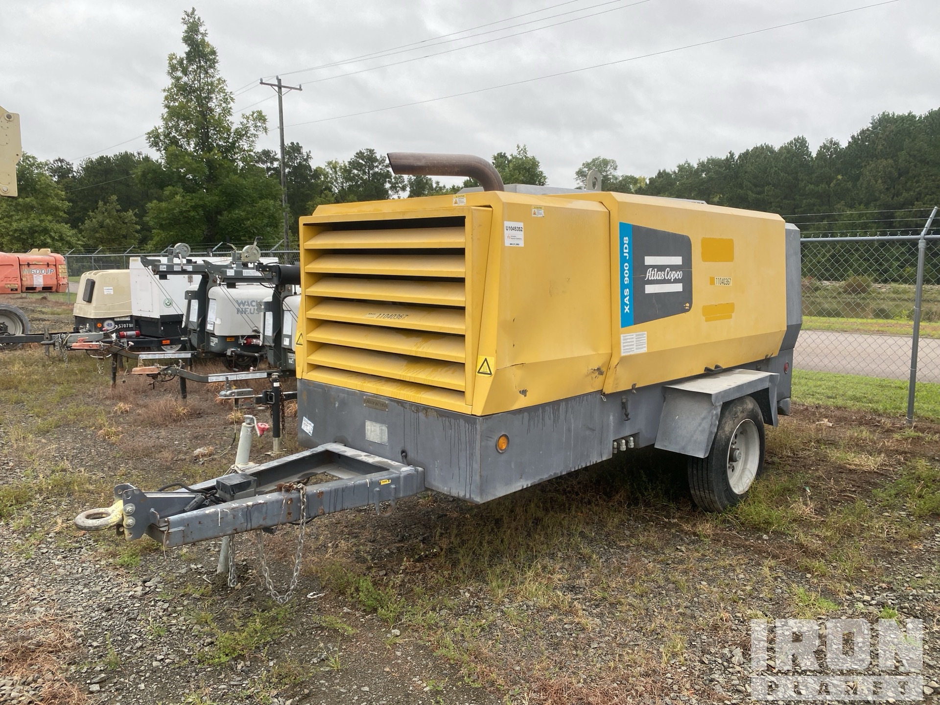 2020 Atlas Copco XAS900 JD8 T4F Mobile Air Compressor