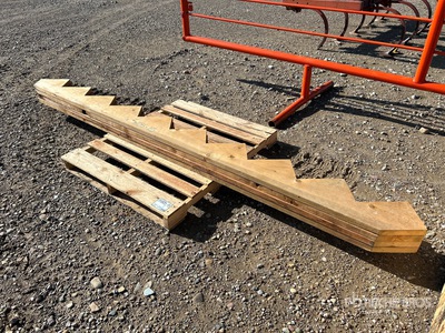 Quantity of (4) Stair Risers