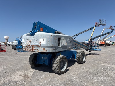 2015 Genie S-80X 4WD Diesel Telescopic Boom Lift