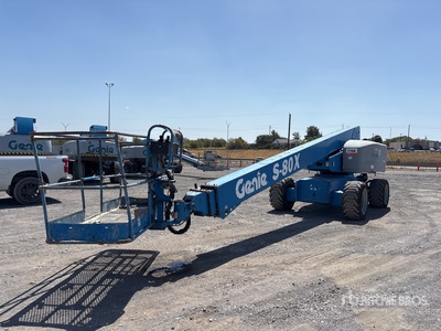 2015 Genie S-80X 4WD Diesel Telescopische hoogwerker