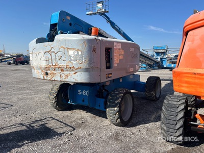 2014 Genie S-60X 4WD Diesel Telescopische hoogwerker