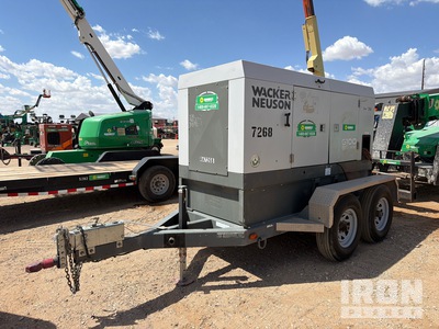 2012 Wacker NEED 80 kVA Mobile Wacker Neuson G100 Generator Set
