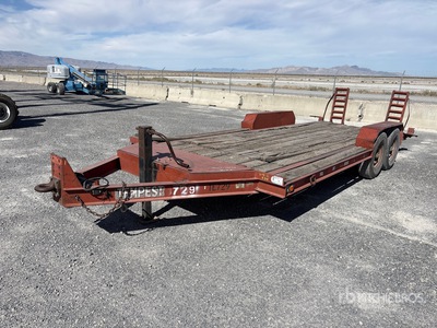 1998 Custom Built 20 ft T/A Equipment Trailer