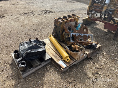 Quantity of (2) Pallets of Core Cat Engine Parts