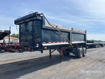 1989 Trail 26 ft T/A End Dump Trailer