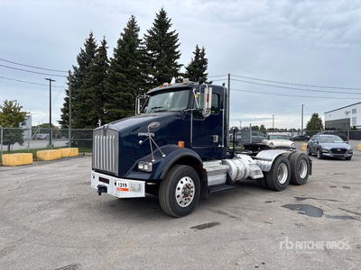 2002 Kenworth T800 6x4 T/A Day Cab Truck Tractor