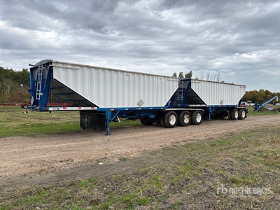 2000 Doepker 26 ft Super B-Train Lead Grain Trailer