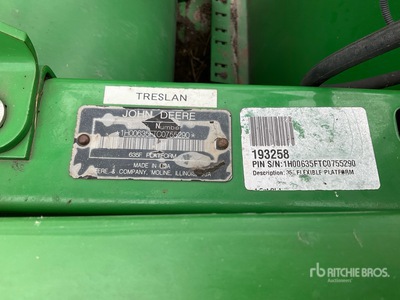 John Deere 635F 35 ft Flex Combine Header