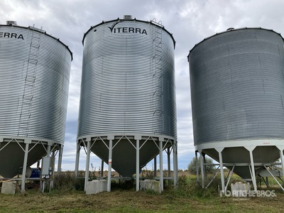 Viterra +/- 7500 bu 6 Ring Hopper Grain Bin