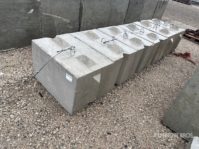 Quantity of (6) Concrete Blocks