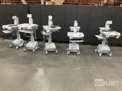 (5) Ergotron Mobile Workstation Carts