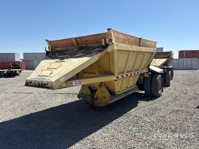 1986 Fruehauf Lead Belly Dump Trailer
