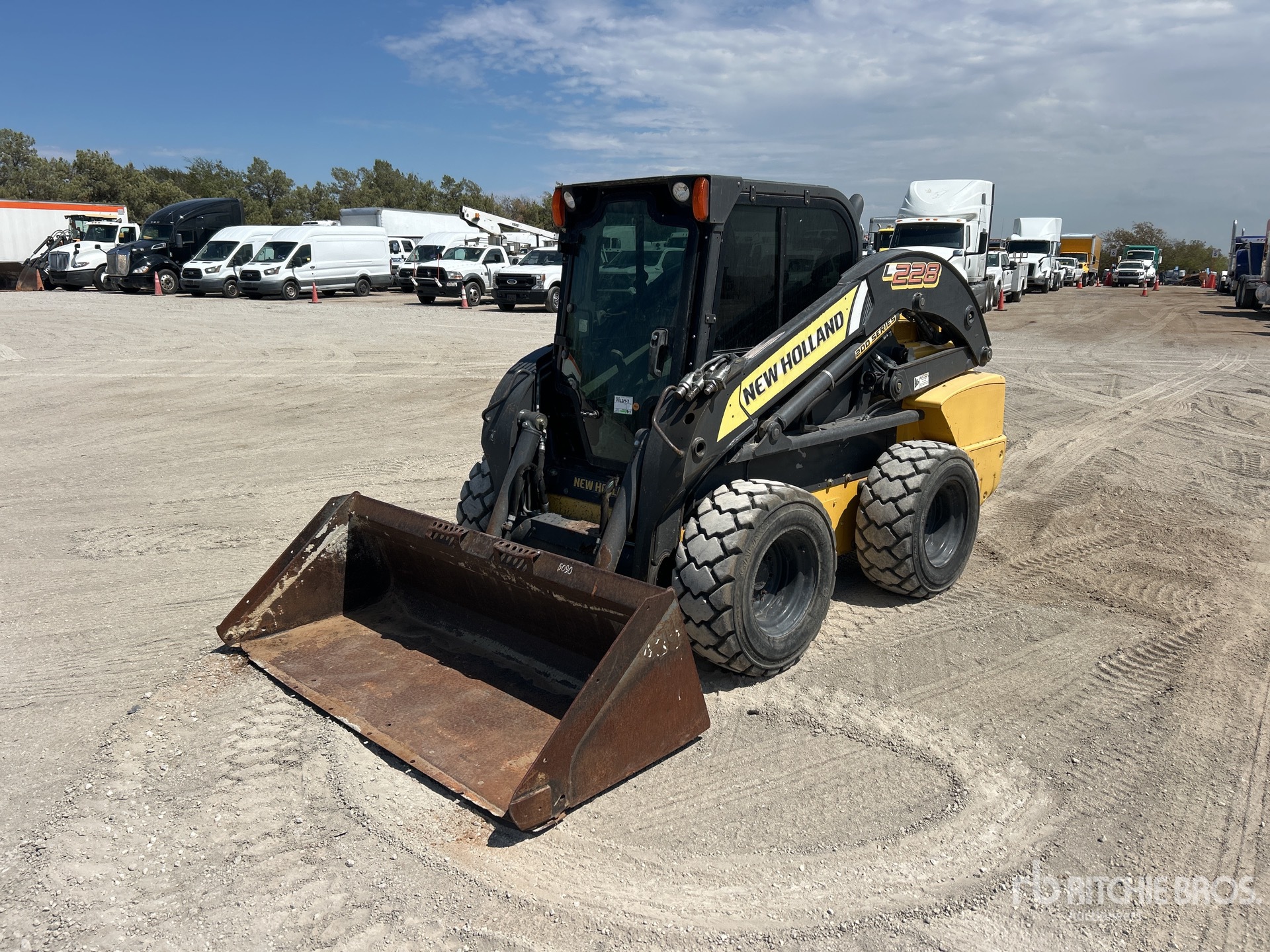 2015 New Holland L228 Two-Speed Skid Steer Loader