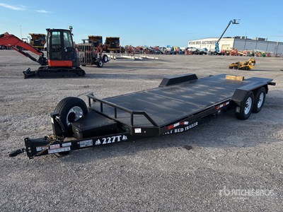 2026 Industries America 227T 22 ft T/A Gooseneck Przyczepa z pokładem uchylnym (Unused)