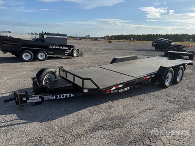 2026 Industries America 227T 22 ft T/A Gooseneck Przyczepa z pokładem uchylnym (Unused)