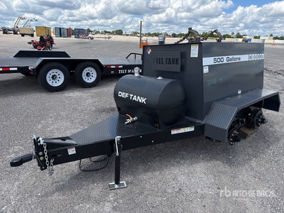 2026 Industries America 500 500 gal Trailer Mounted Steel Diesel Tank (Unused)