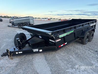 2027 Industrias America 7016R 16 ft T/A Remorque à Benne Utilitaire (Unused)