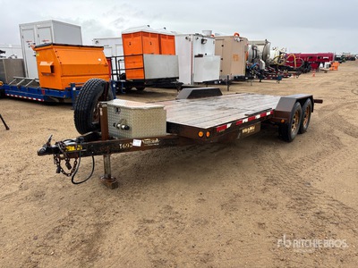2005 Danchuk 18 ft T/A Remorque à plateau