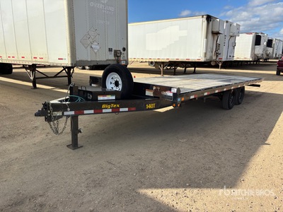 2022 Big Tex 24 ft T/A Tilt Deck Trailer