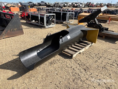 84 in Gravel Scoop Bucket - Fits Skid Steer